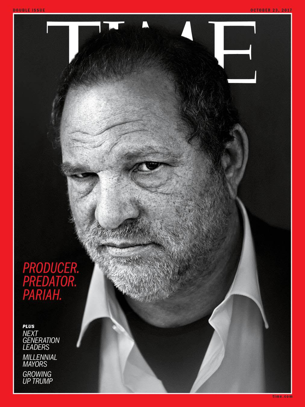 Time magazine cover using the word Pariah